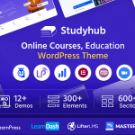 دانلود قالب آموزشی چند منظوره وردپرس استادی هاب Studyhub