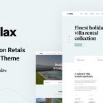 دانلود قالب سایت اجاره ویلا وردپرس Villax