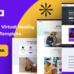 Vrtua - Augmented & Virtual Reality Services React Template