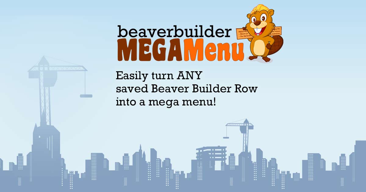 دانلود افزونه وردپرس Beaver Builder Mega Menu