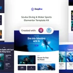 دانلود اسکریپت ShibaLab – Shiba Inu Cloud Mining Platform Deepdive - Scuba Diving & Water Sports Elementor Template Kit