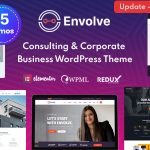 قالب وردپرس Envolve - Consulting Business WordPress Theme
