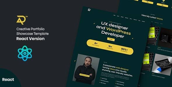 Liam Personal Portfolio React Template