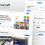 دانلود افزونه وردپرس WordPress Auto Spinner – Articles Rewriter PortoCraft - Creative Agency Portfolio Elementor Template Kit