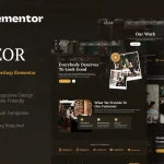 دانلود قالب آرایشگاه مدرن وردپرس Razor