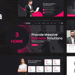 Tedlife – Business Consulting HTML5 Template دانلود قالب سایت Zefxa - Digital Agency PHP Template