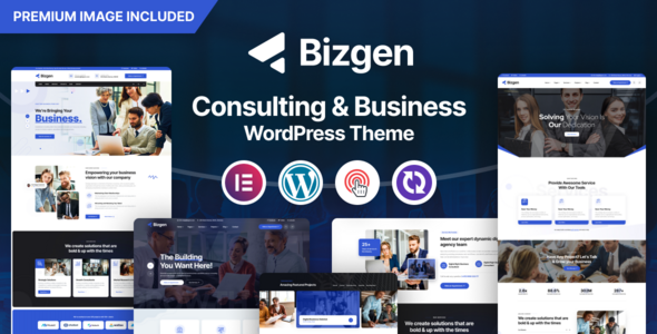 قالب کسب و کار راست چین وردپرس Bizgen