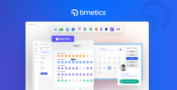 دانلود افزونه رزرواسیون وردپرس WP Timetics