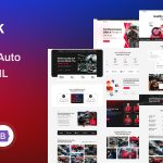 دانلود قالب سایت خدمات اتوموبیل Crank