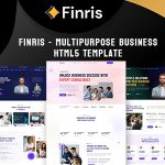 دانلود قالب HTML5 کسب و کار چند منظوره Finris