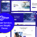 قالب خدمات تعمیرات موبایل و کامپیوتر Ropair
