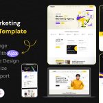دانلود قالب دیجیتال مارکتینگ Saor
