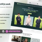 دانلود قالب المنتور وردپرس ActifyLaw