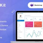 دانلود قالب بوت استرپ مدیریت چند منظوره AdminKit