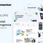 قالب هوش مصنوعی وردپرس Ailope