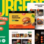 دانلود قالب موسسه خیریه وردپرس Sunlight دانلود قالب فست فود وردپرس Burgerr