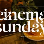 دانلود فونت Sink – Retro Sans Serif دانلود فونت Cinema sunday
