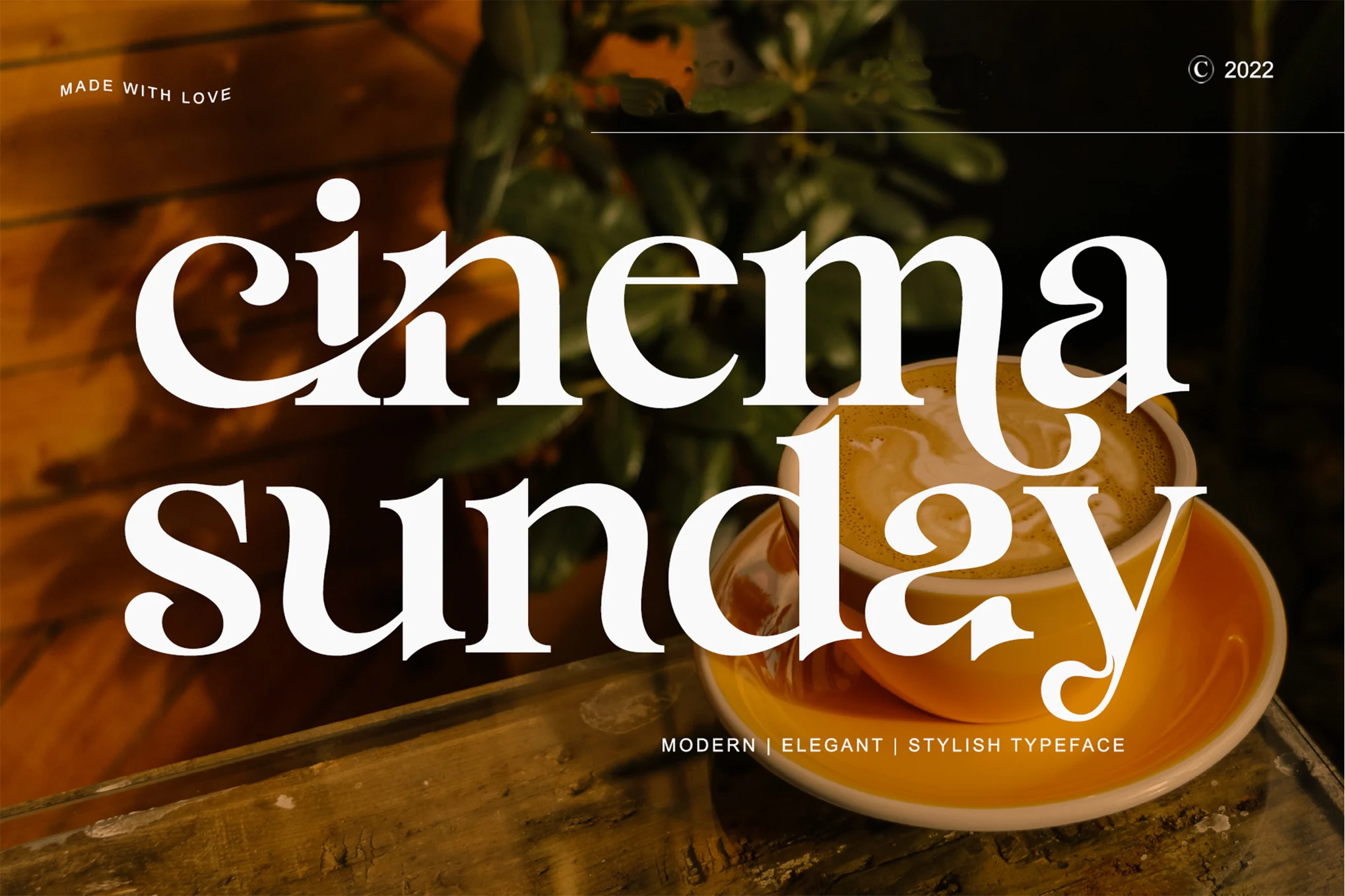 Cinema sunday دانلود فونت Cinema sunday