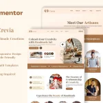 دانلود قالب المنتور وردپرس Crevia