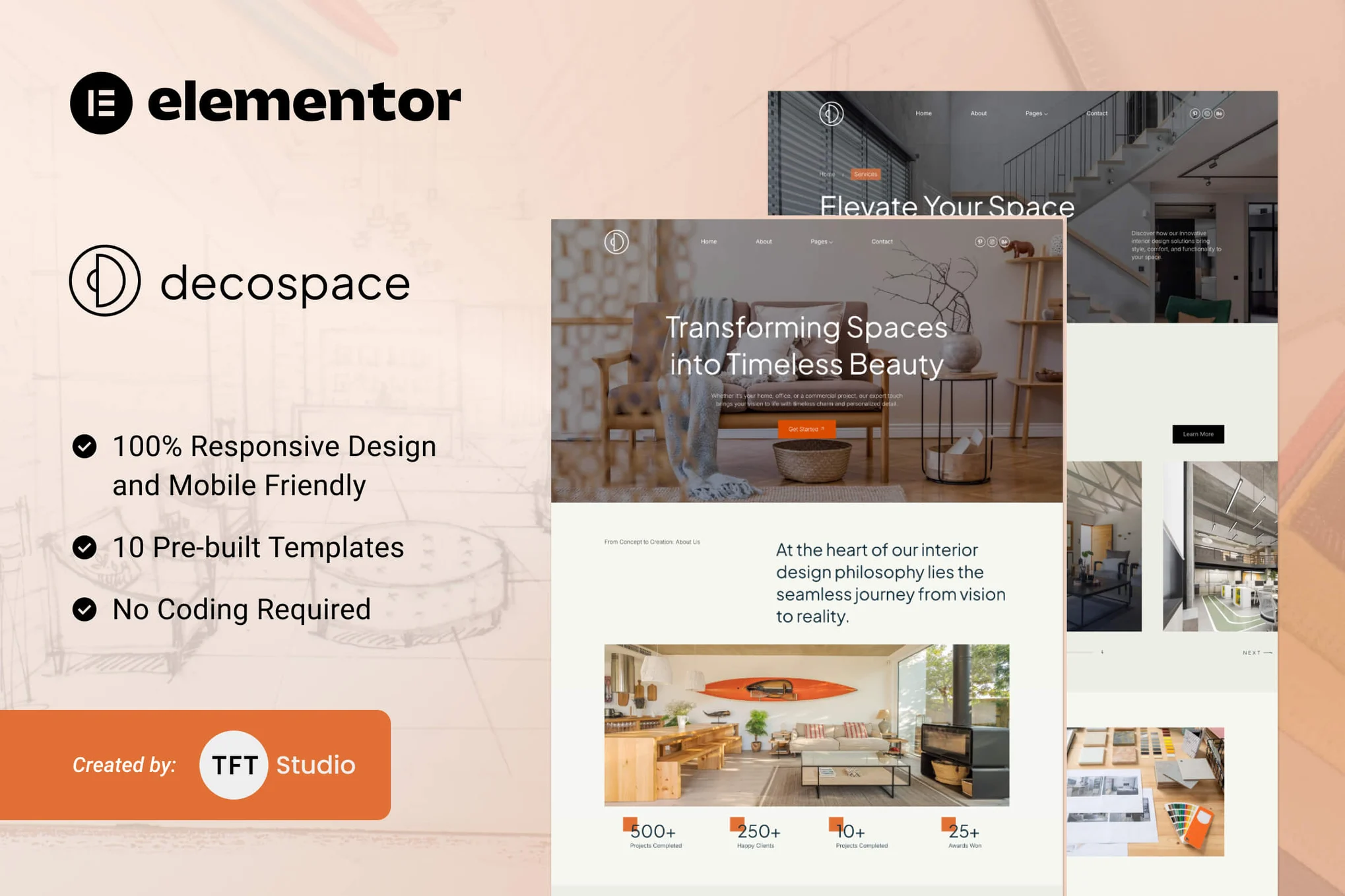 دانلود قالب المنتور وردپرس Decospace
