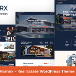 قالب خرید و فروش املاک وردپرس Homirx