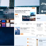 دانلود قالب شرکتی و فناوری اطلاعات وردپرس Esonit دانلود قالب شرکت کارگو المنتور وردپرس Jitycargo