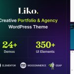 قالب نمونه کار شرکتی وردپرس Liko