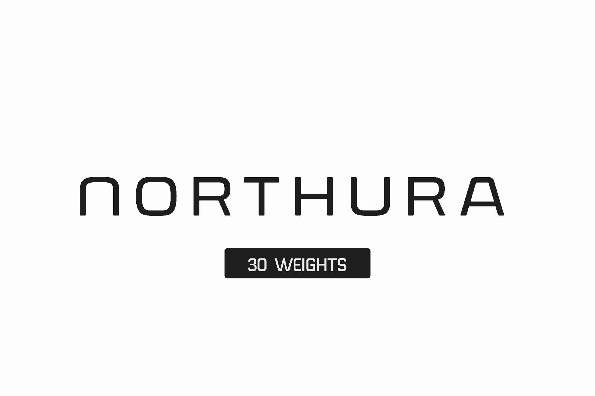 Northura - Modern Sans Family دانلود فونت Northura - Modern Sans Family