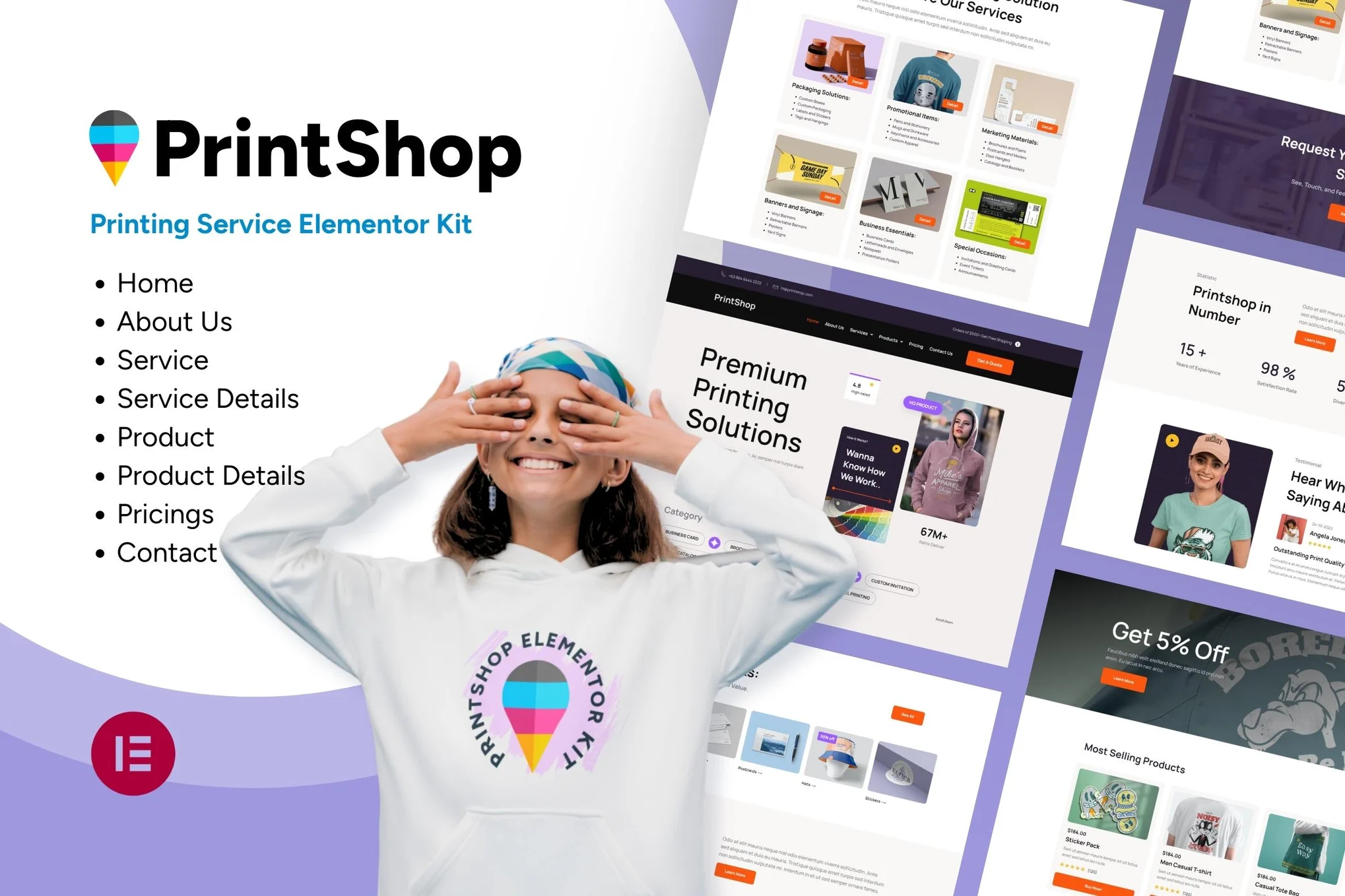 دانلود قالب المنتور وردپرس Printshop