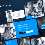 دانلود قالب سایت چند منظوره Rodio