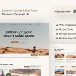 دانلود افزونه تایم لاین وردپرس Timelentor قالب تور کویرگردی المنتور وردپرس Sandtrail