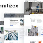 قالب فروشگاهی داروخانه و کالای پزشکی Medstore قالب وردپرس شرکتهای نظافتی Sanitizex