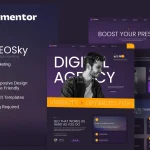 قالب خدمات سئو المنتور وردپرس Seosky