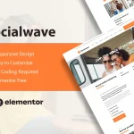 دانلود قالب المنتور وردپرس GreenCare دانلود قالب المنتور وردپرس SocialWave