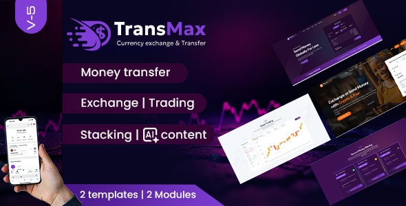 دانلود اسکریپت TRANS MAX - Multi Currency wallet Transfer