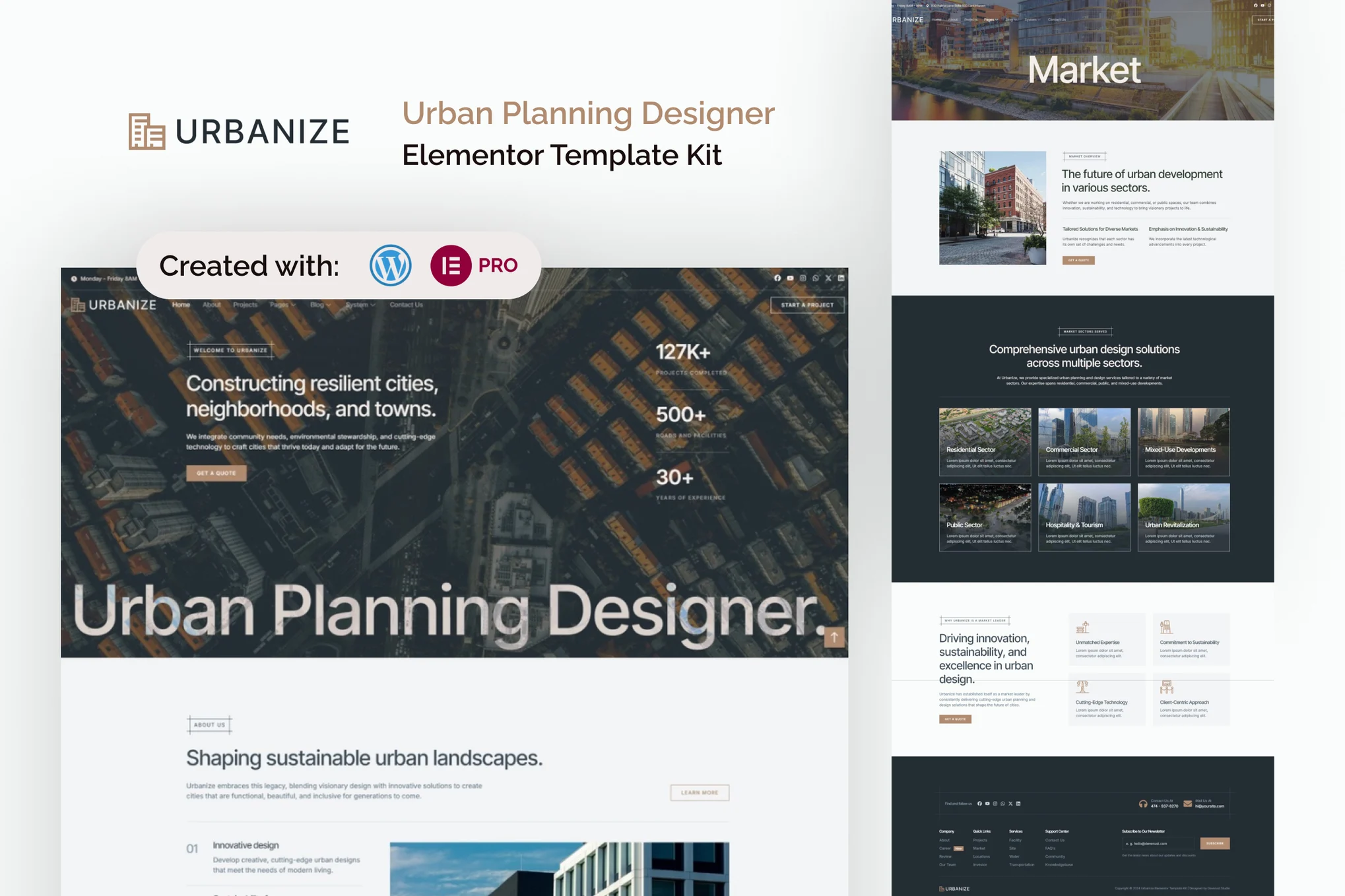 دانلود قالب المنتور وردپرس Urbanize