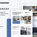 قالب خدمات سرمایه گذاری وردپرس Vencap