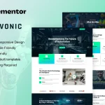 دانلود قالب المنتور هوش مصنوعی وردپرس Aivonic