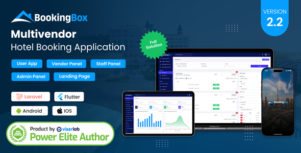 دانلود اسکریپت مدیریت و رزرو هتل BookingBox
