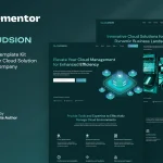 قالب وردپرس خدمات ابری Cloudsion