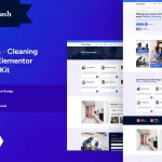 دانلود قالب خدمات نظافتی وردپرس Coolwash