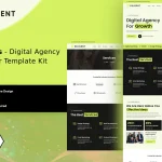 قالب نمونه کار شرکتی وردپرس Diligent