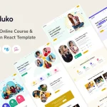 دانلود قالب Next Js آموزشی و فروش دوره آنلاین Eduko