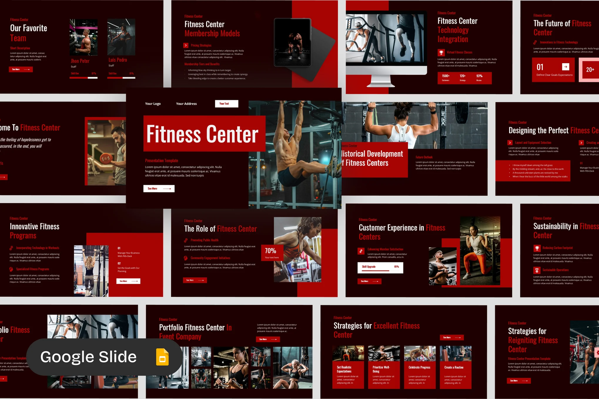 دانلود قالب Gym and Fitness