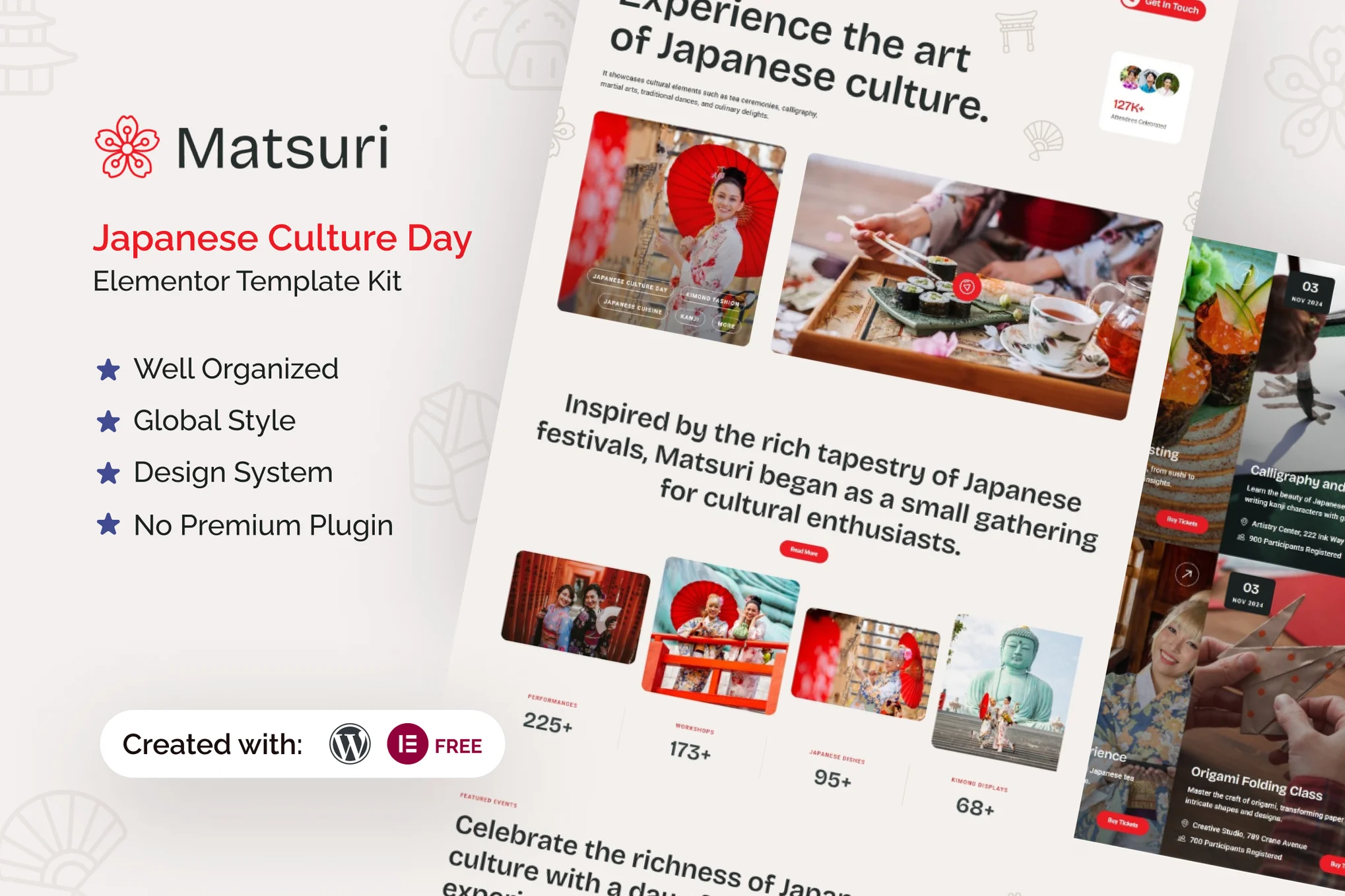 دانلود قالب المنتور وردپرس Matsuri