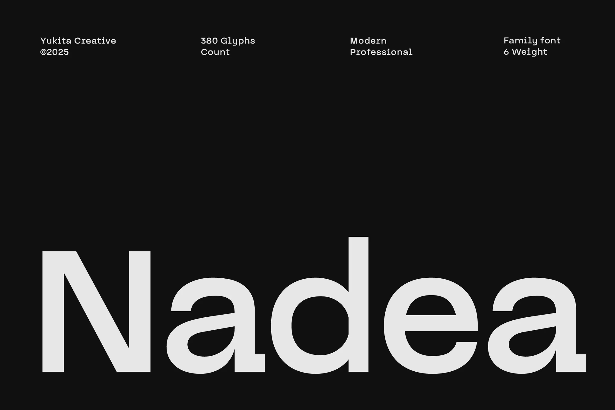 Nadea Font Family دانلود فونت Nadea Font Family