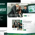 قالب شرکتی خدمات مالی و سرمایه گذاری وردپرس Plantvest