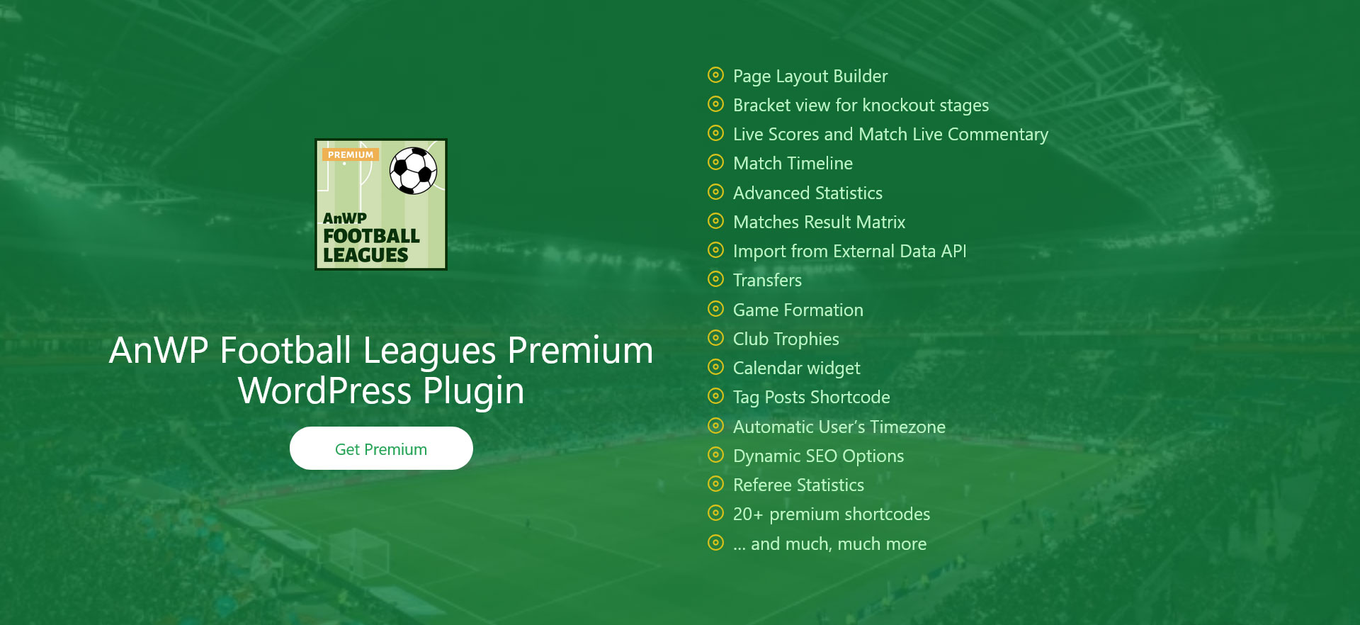 دانلود افزونه وردپرس AnWP Football Leagues Premium