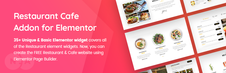 دانلود افزونه وردپرس Restaurant & Cafe Addon for Elementor