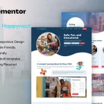 دانلود قالب مهد کودک وردپرس SunHappynest